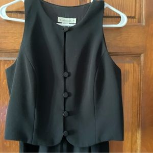 One piece size 8 Ann Taylor business suit with trouser pants